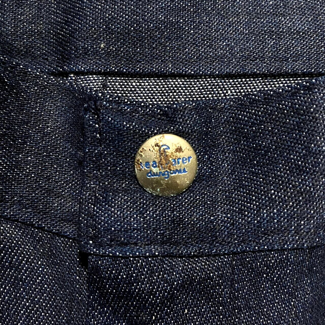 90年代 デッドストック SEAFARER デニムセーラーパンツ フレアパンツ