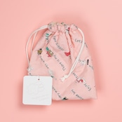 < saupoudrer > お月さまのふかふか巾着