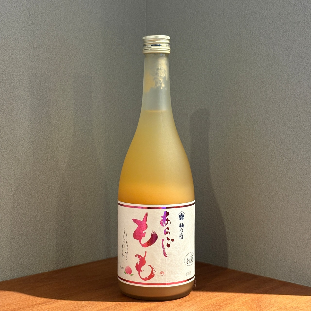 梅乃宿　あらごしもも酒　720ml