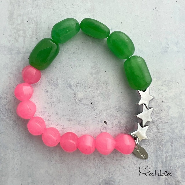 star bracelet（ジェイド）