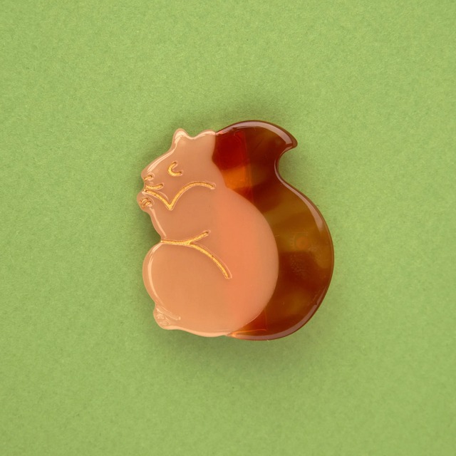 «即納» Coucou Suzette Squirrel Hair Clip ククシュゼット ヘアアクセサリー