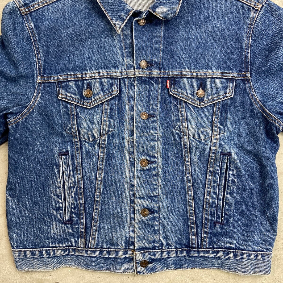 80年代 USA製 Levi's リーバイス 70506 0216 デニムジャケット メンズ