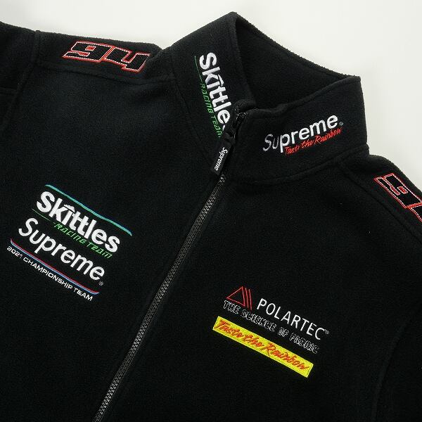 Supreme Skittles Racing Team フリースジャケット