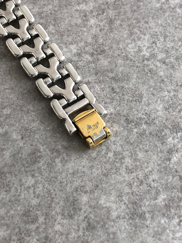 Yves Saint Laurent イヴ・サンローラン 腕時計 ゴールド×シルバー YSL 5430-F43089 vintage ヴィンテージ オールド vvmgf8