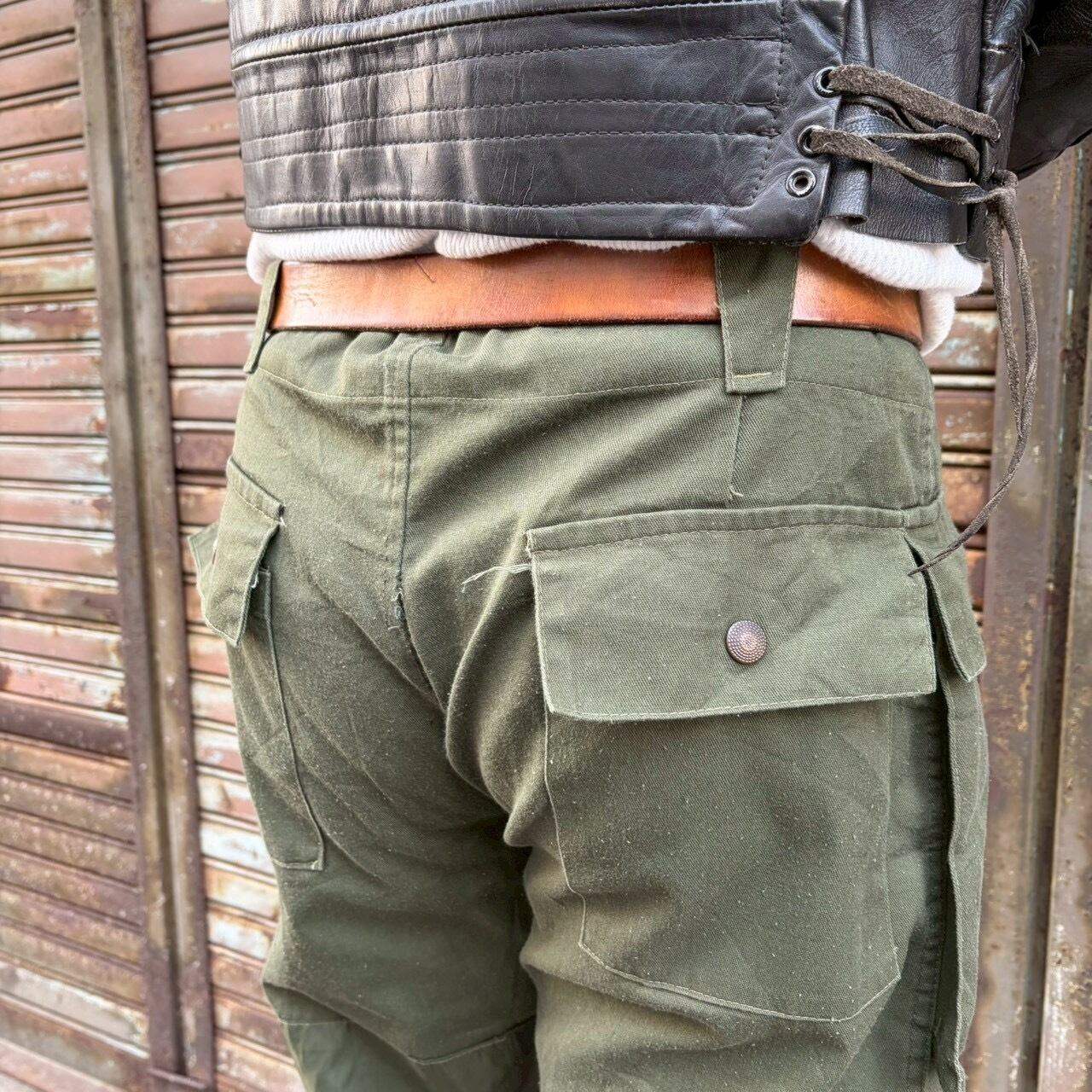 90s〜 イタリア製 ダブルニー ハンティングパンツ ブッシュパンツ