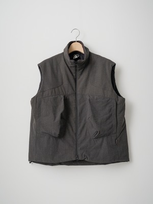 GR10K　RESCUE PADDED VEST　DARK SOIL GREY　AW23GR3E7AGAB