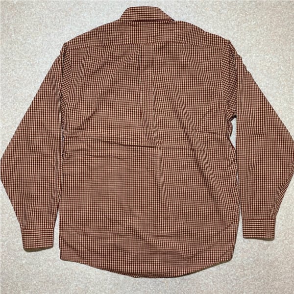 L.L.Bean(エルエルビーン)」トーンオントーンチェック 防シワ加工