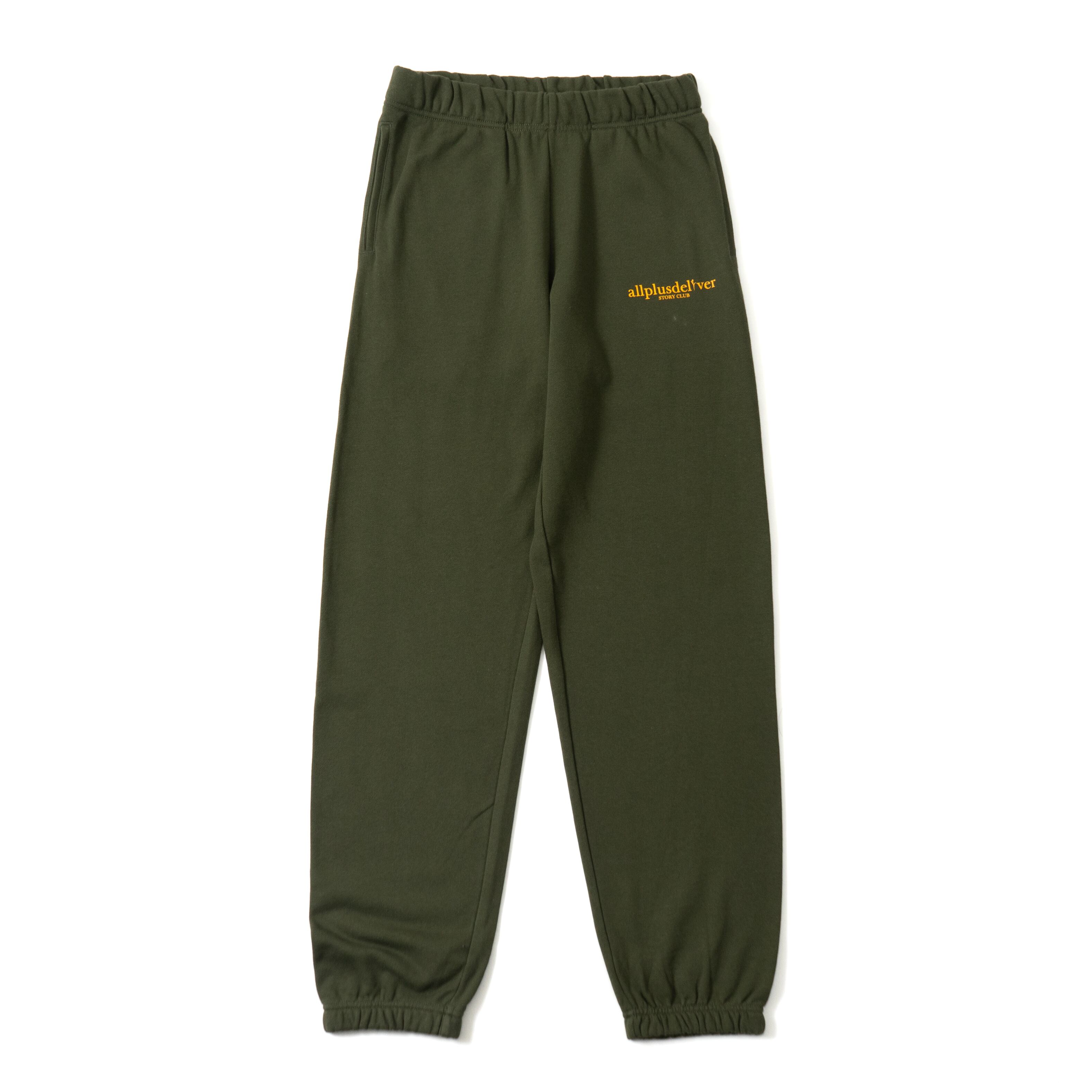 ALPSDR SC TULIP SWEAT PANTS / ARMY GREEN