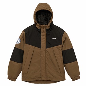 【narrow】ウォームシェルパーカー   ブラウン