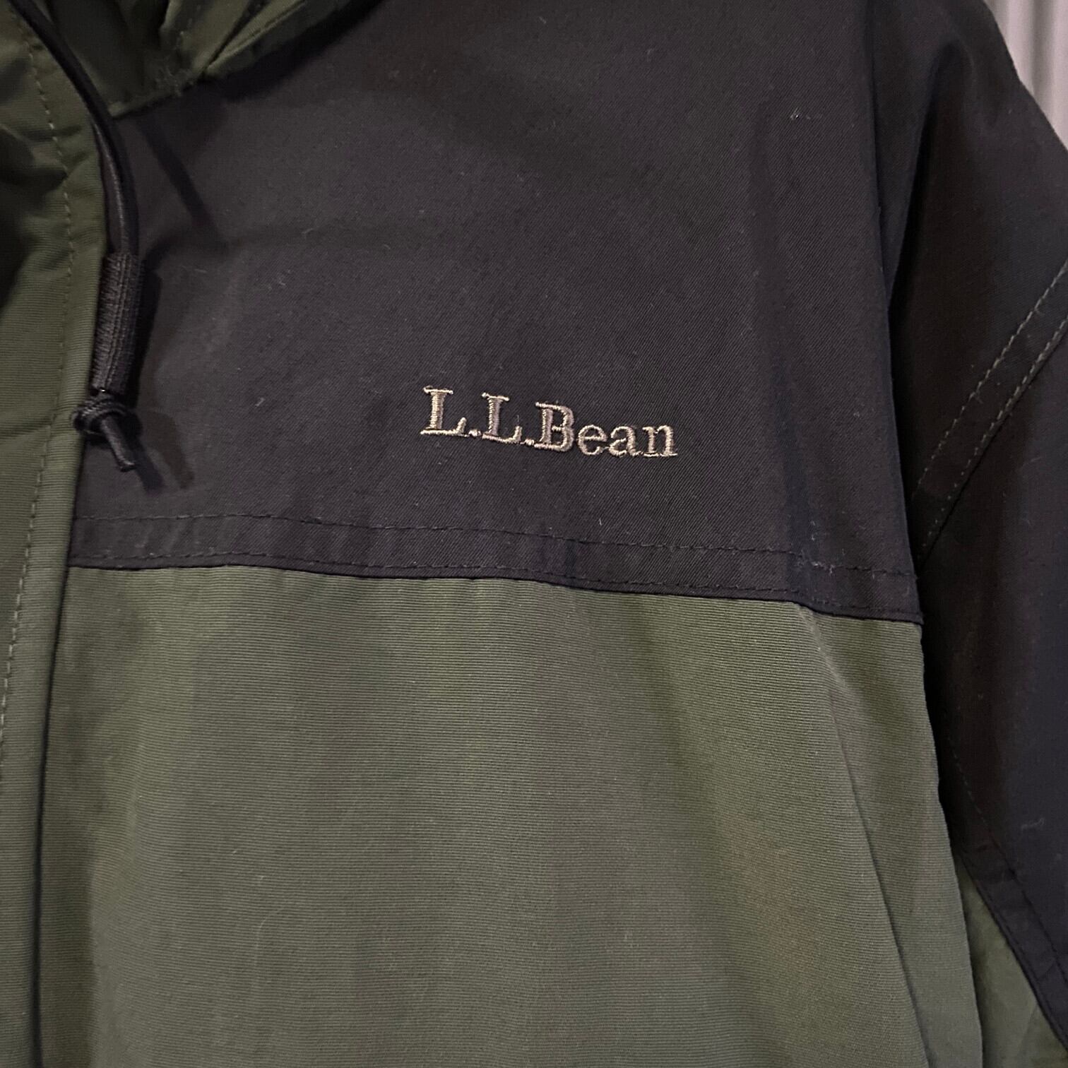 80年代〜90年代 エルエルビーン 山ロゴ 中綿ナイロンジャケット メンズ