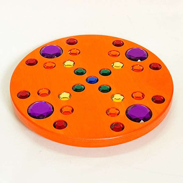 ジュエルこま 緑 | 国立 木のおもちゃ ブレーメン オンラインストア