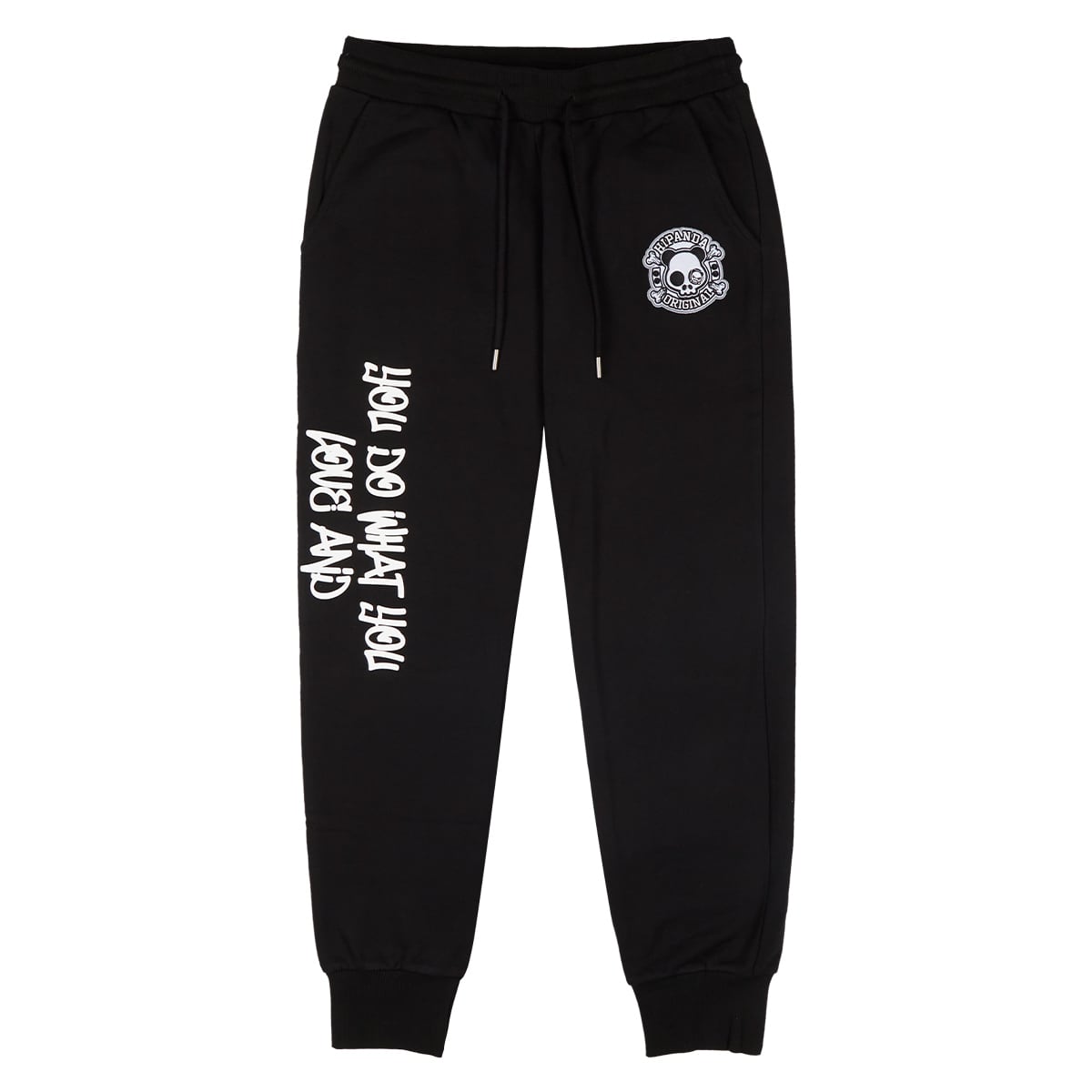 HIPANDA ハイパンダ】男女兼用 ラインストーン スウェットパンツ