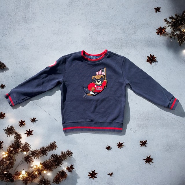 【KIDS】POLO Olympic bear sweat size:5