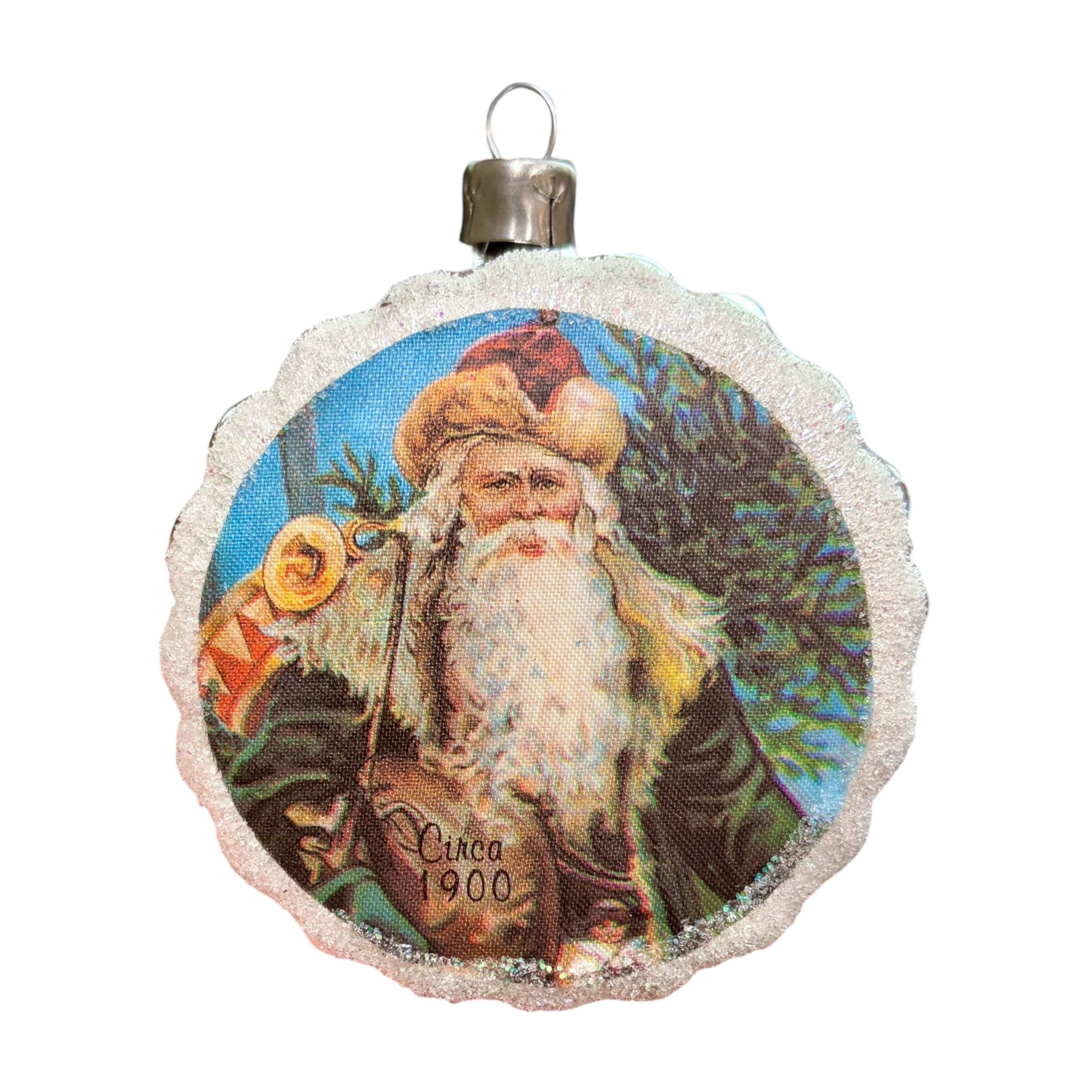 アスティエ　６点　ガラスオーナメント　クリスマスオーナメント　ドイツ ASTIER de VILLATTE. ドイツ製 葉っぱ付きオレンジ ガラスオーナメント