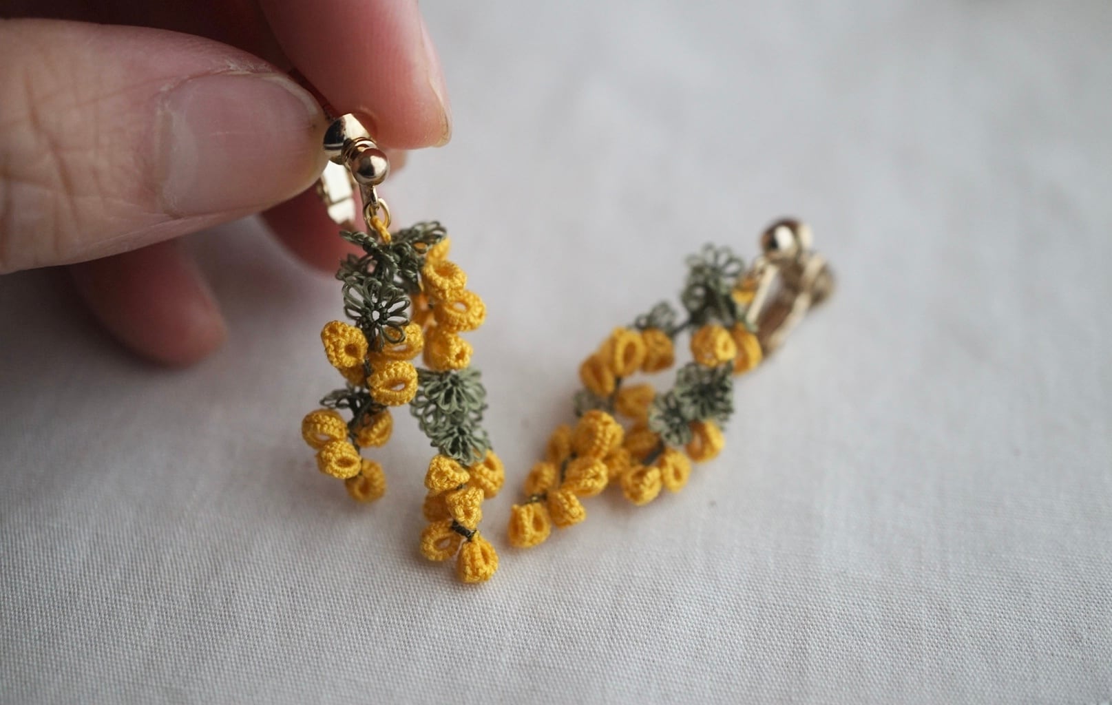 《限定》ミモザの耳飾り2026