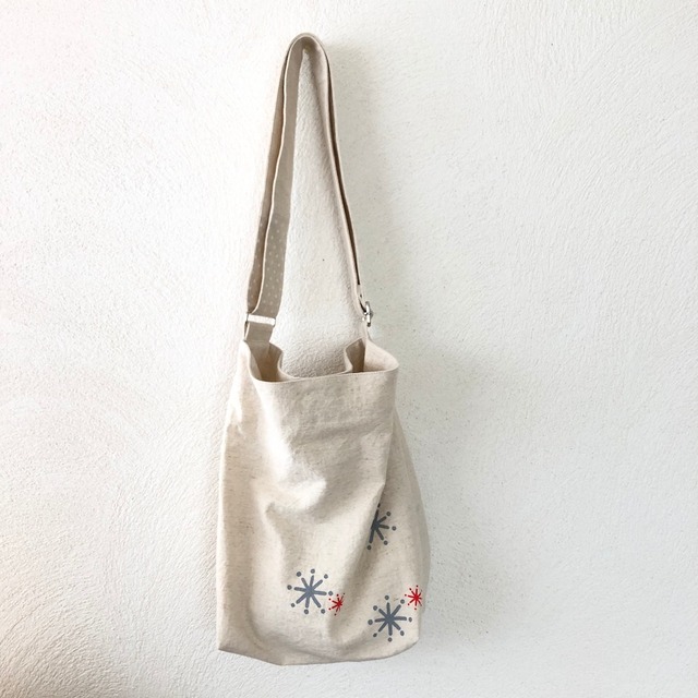 受注制作　おさんぽショルダーM「きらめき」