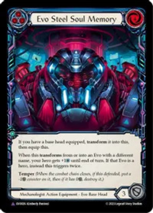 EVO026『CF』【Mechanologist】Evo Steel Soul Memory 画像