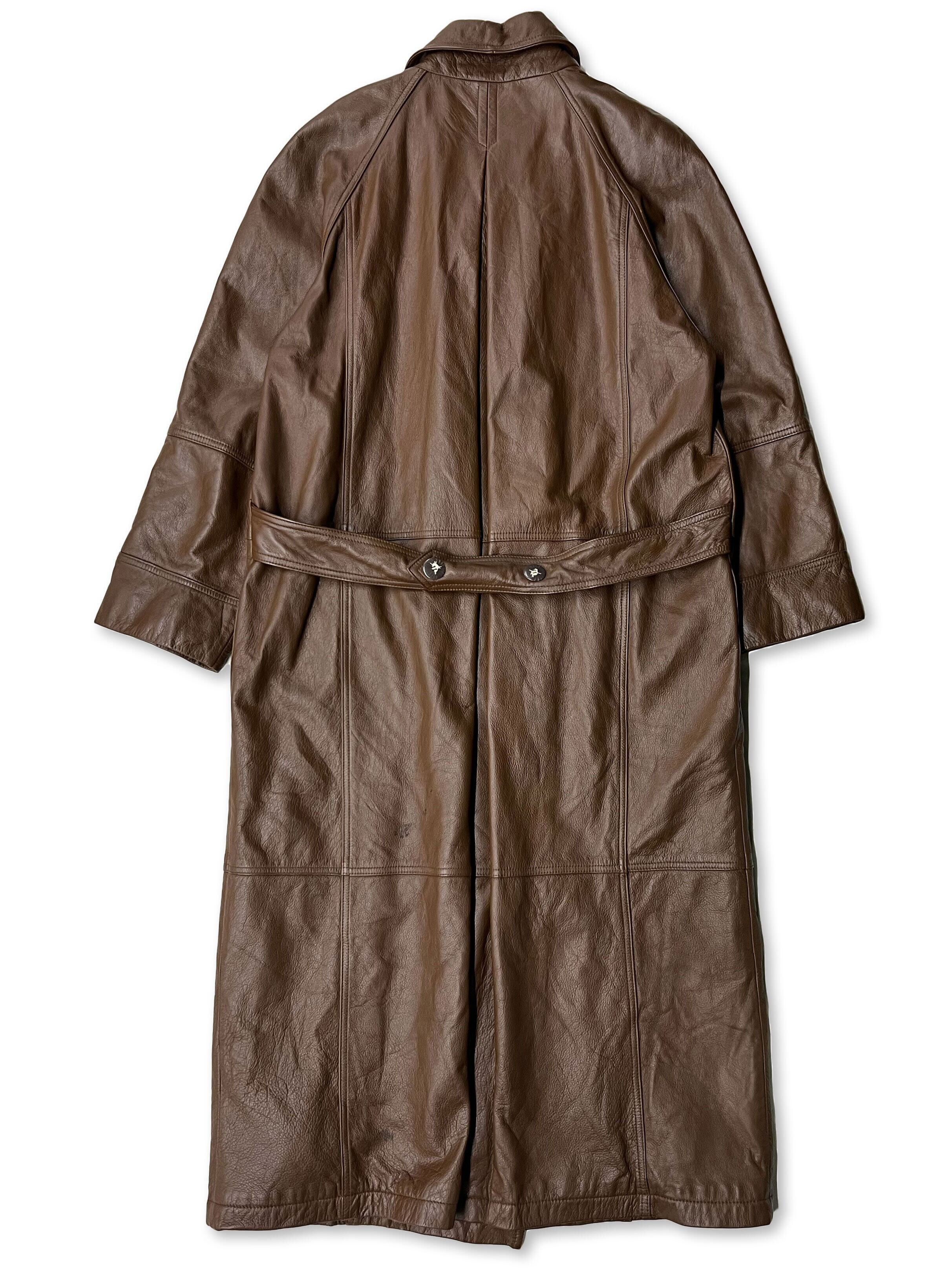ジャケット・アウター vintage archive long coat used leather long coat | Hélle ( ｴﾙ )