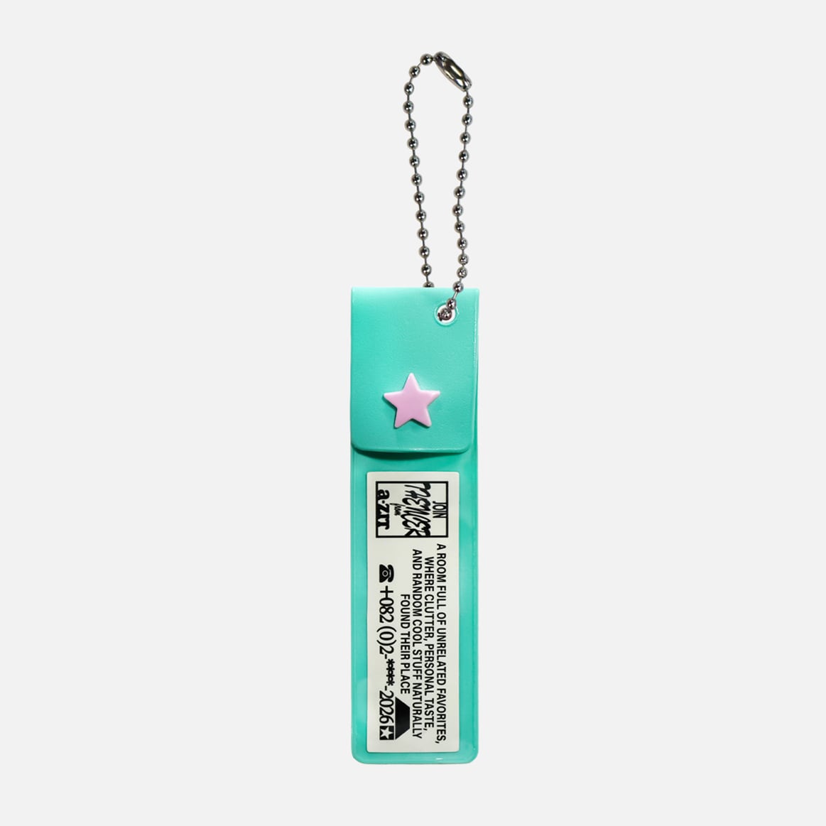 THENCE]「AZT」Mini Pocket キーホルダー（Mint） | moim - 韓国雑貨や