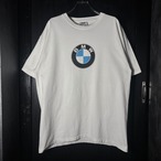 USA製　BMW　T-shirt  企業Tシャツ　ホワイト　ワンポイント