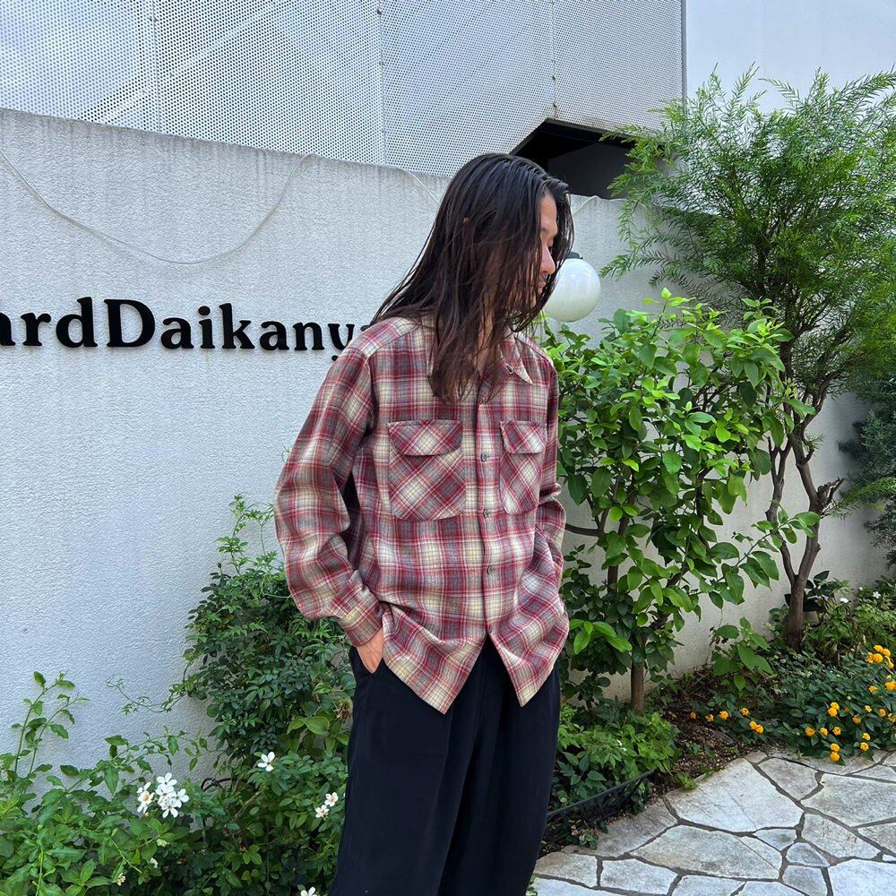 PENDLETON Vintage Loop Collar Wool Shirt [1970s-] Vintage Loop