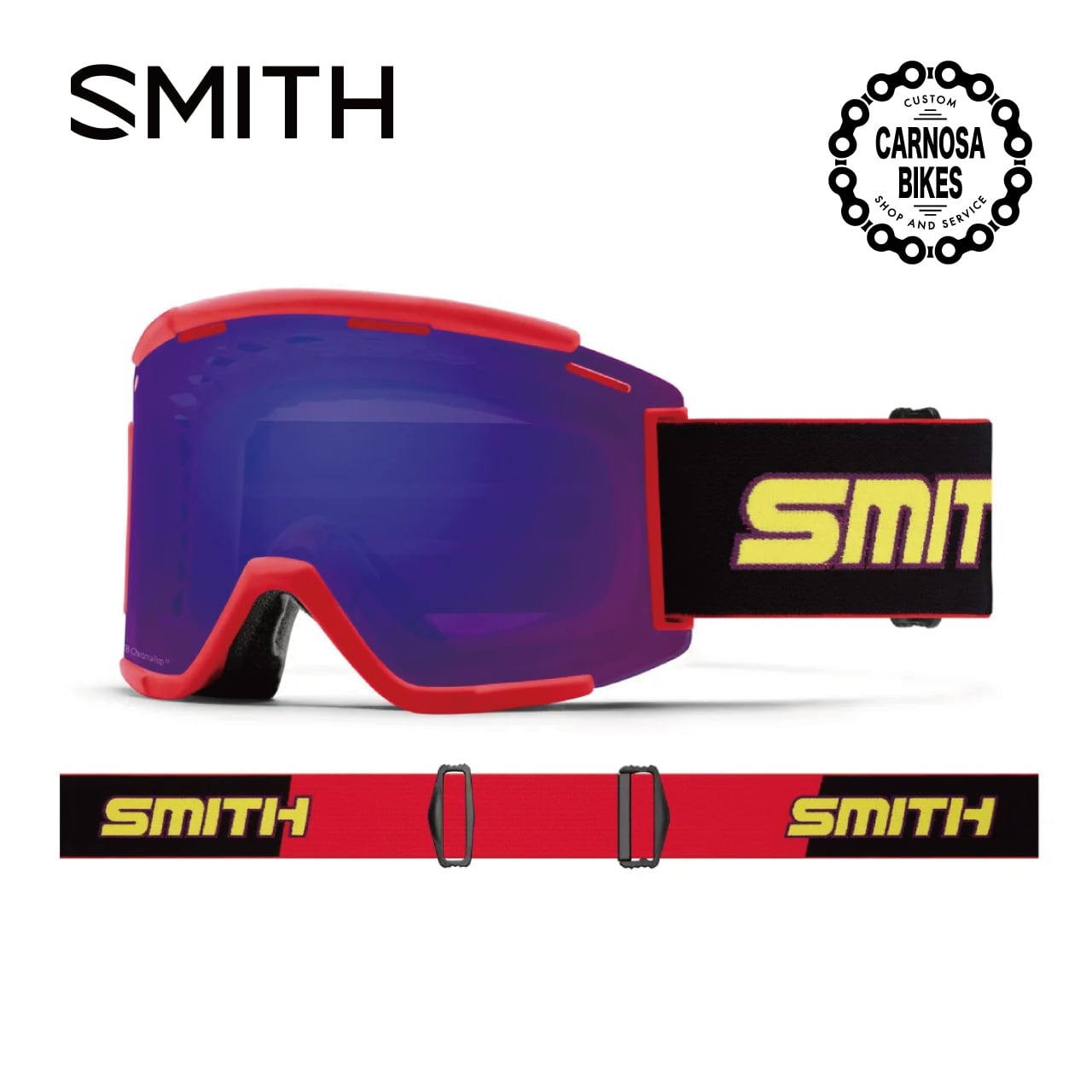 SMITH】Rhythm MTB [リズム MTB] ゴーグル White | 【CARNOSA BIKES