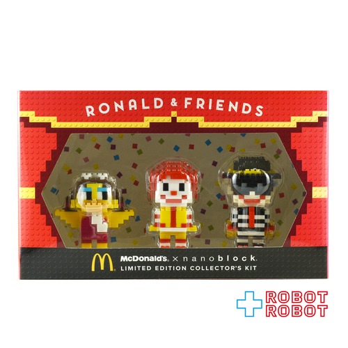 マクドナルド×ナノブロック ロナルド&フレンズ リミテッドエディション コレクターズ キット