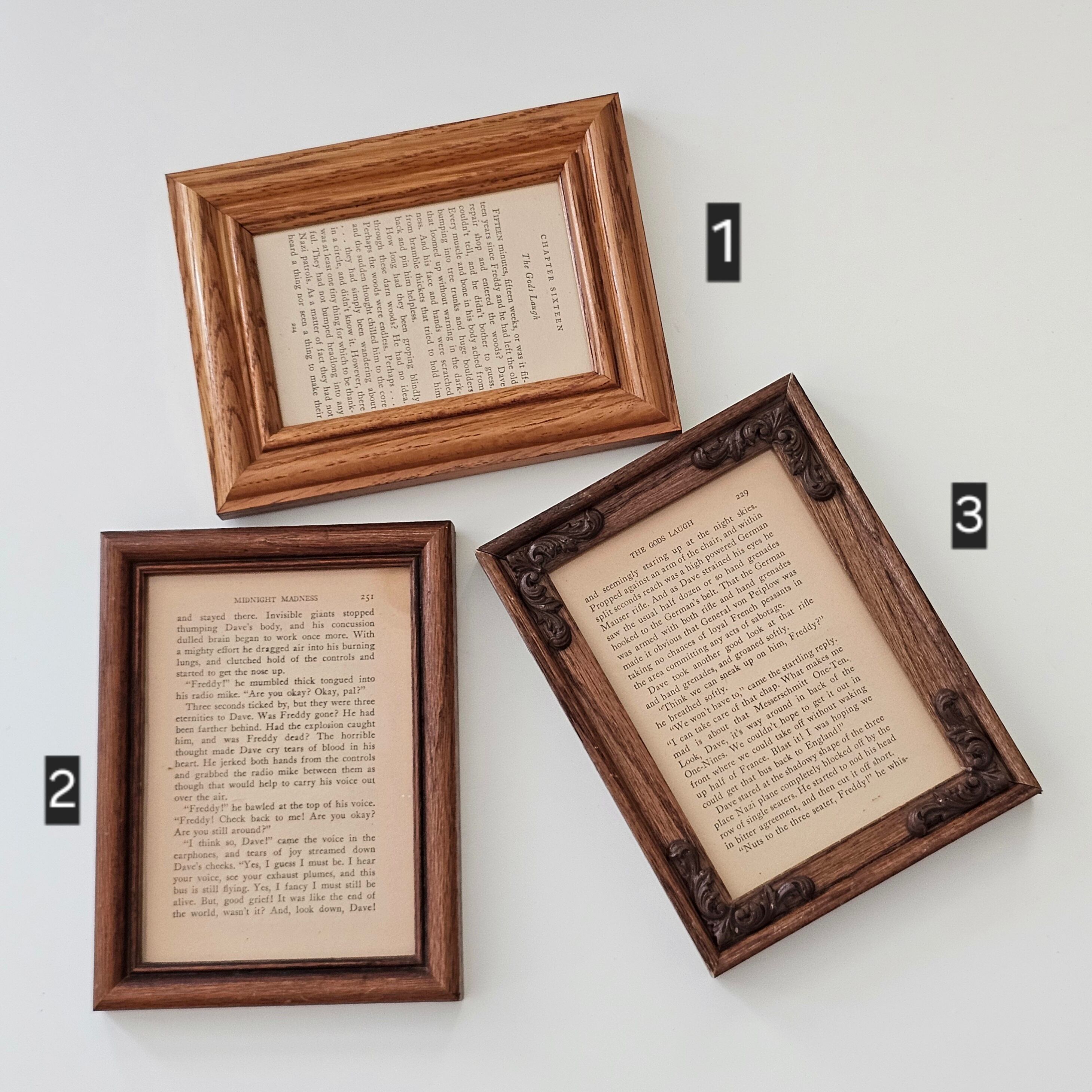 Generic Frames ヴィンテージウッドフレーム Vintage Wood Frames | my desk.vintage