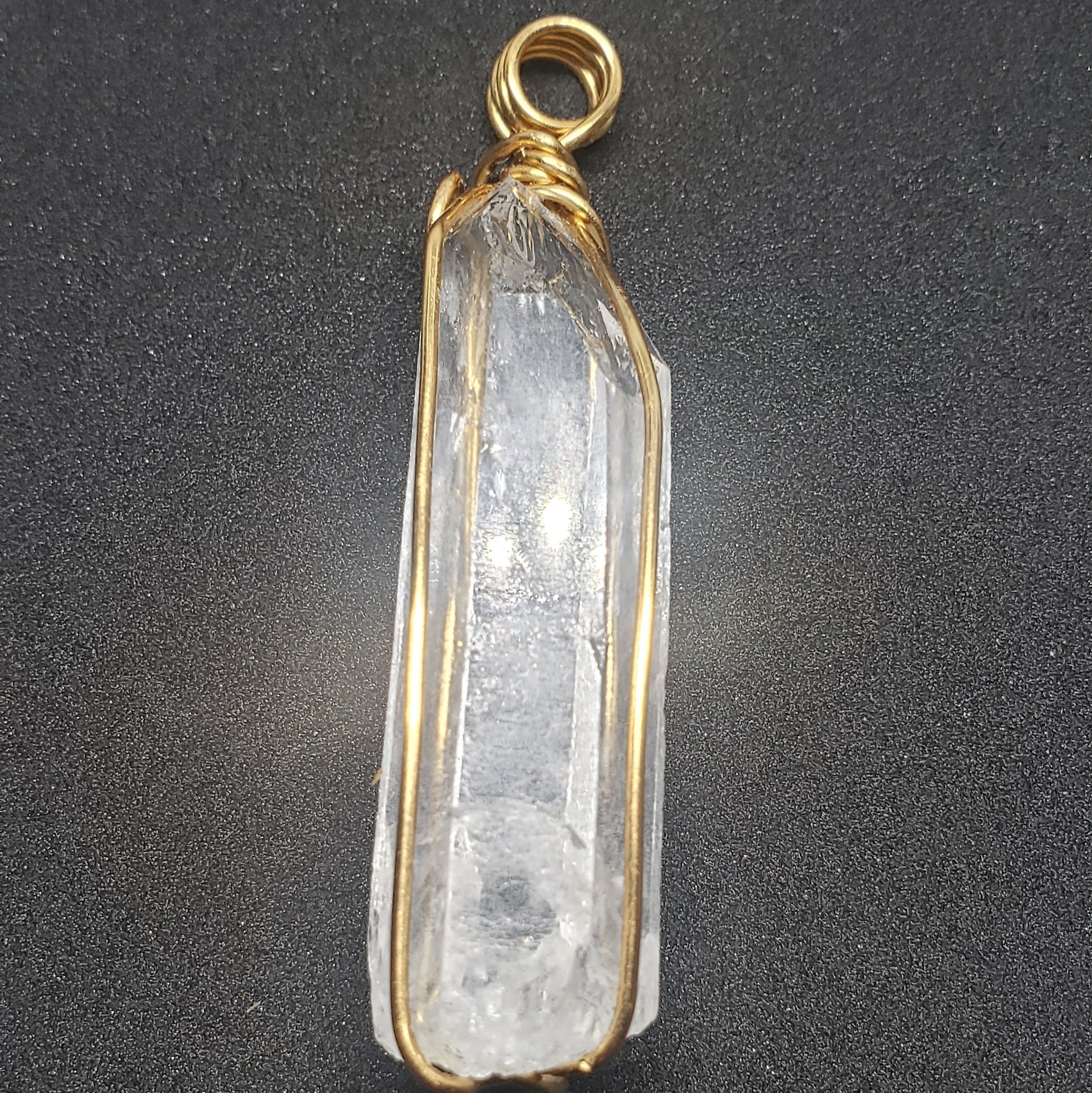 ⭐︎【高級】白水晶 ネックレス 47g 