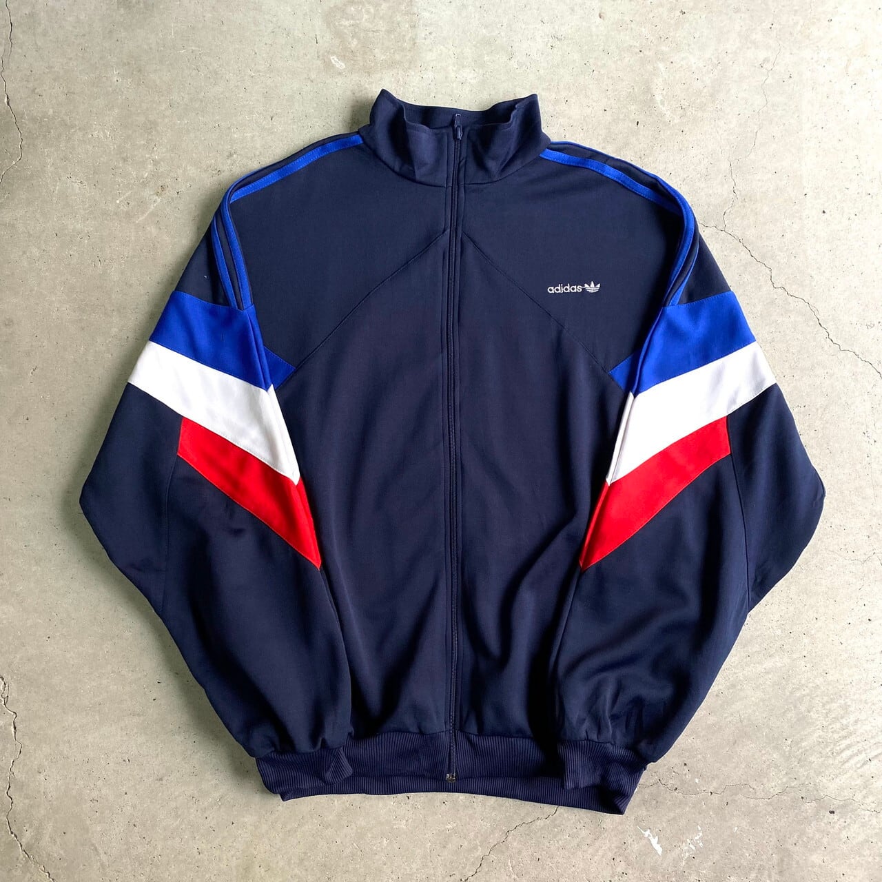 90s 希少品　レア adidas アディダス　トラックジャケット　ビッグサイズ