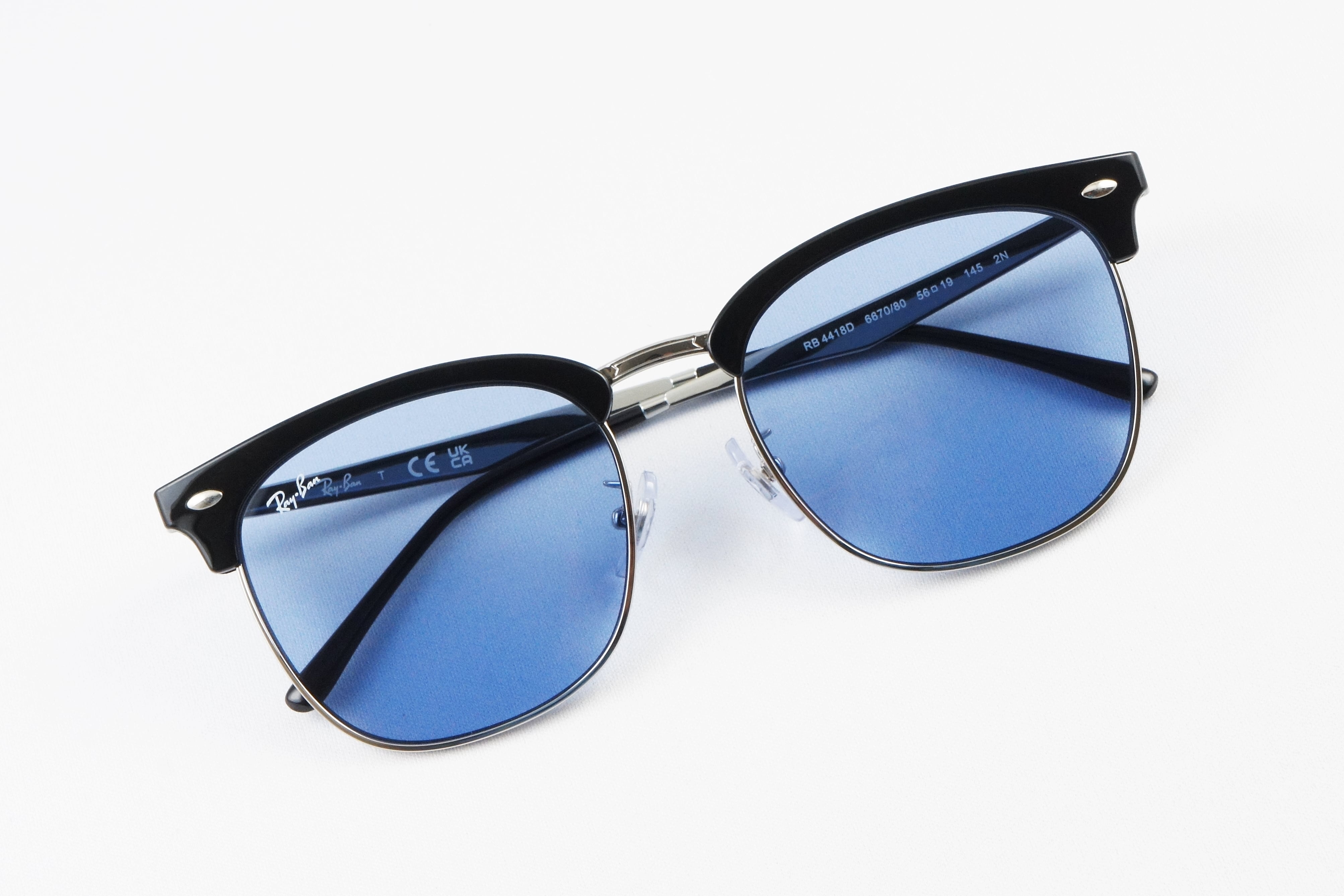 Ray-Ban サングラス RB4418D 6670/80 56サイズ ウェリントン