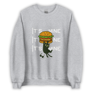 It’s Mine!　ユニセックス スウェット　T0043
