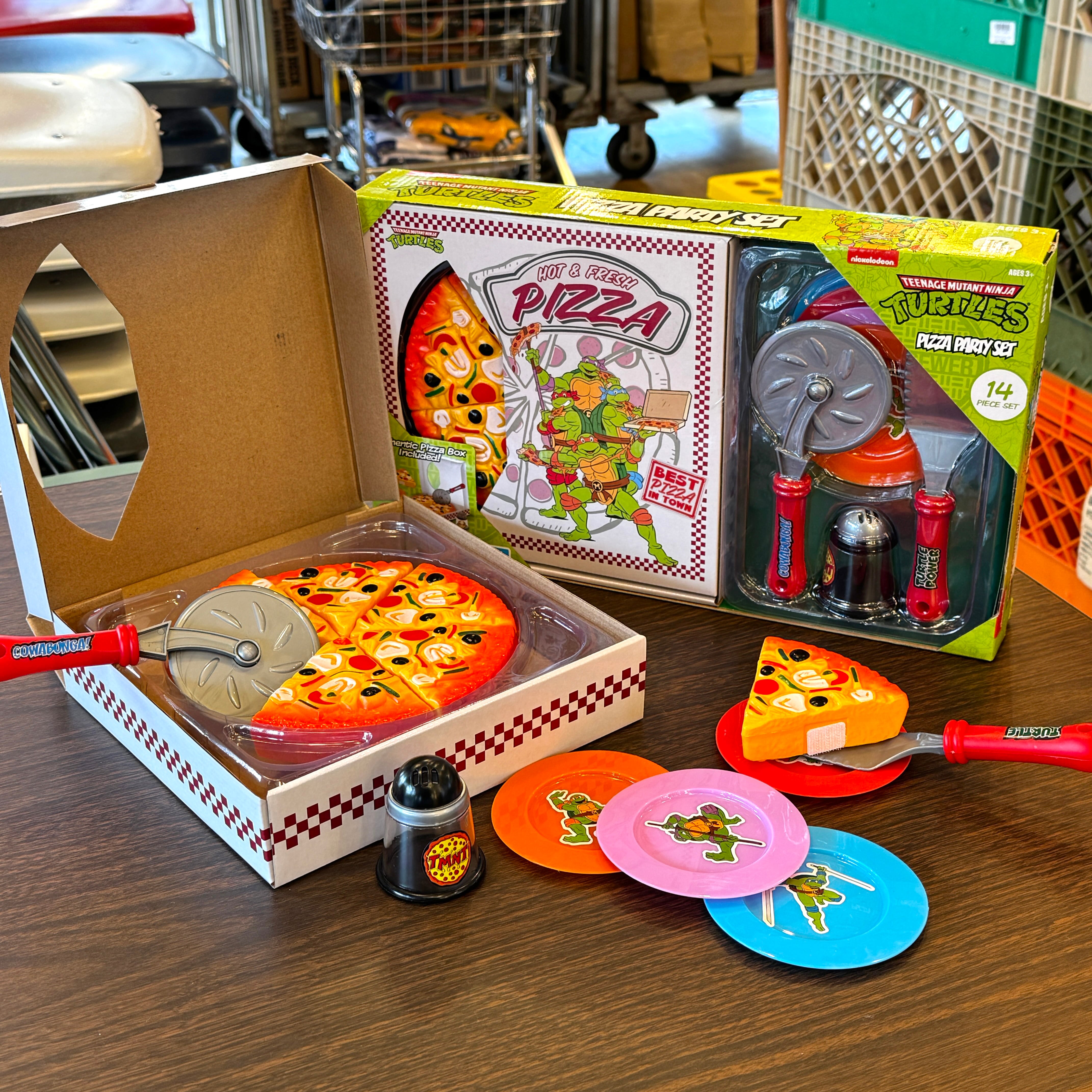 【TURTLES】PIZZA PARTY PLAY SET