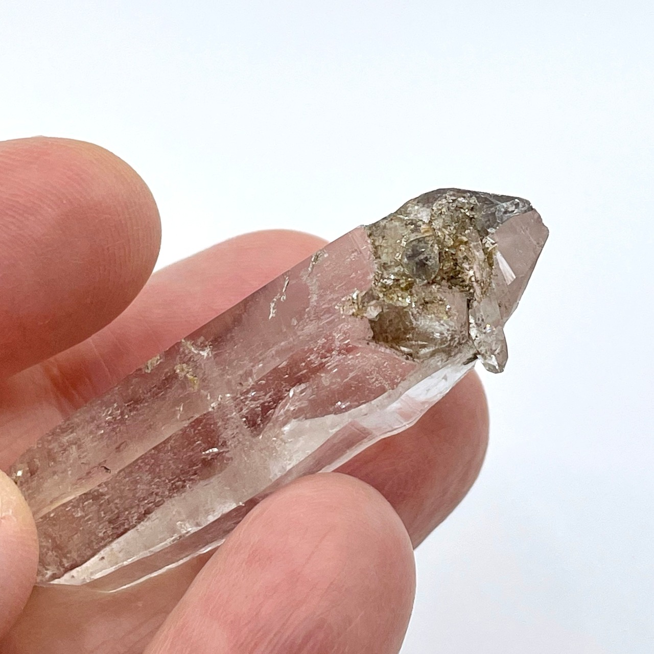 レア水晶】ヒマラヤガネーシュヒマール両剣水晶 原石(ガネーシュ 