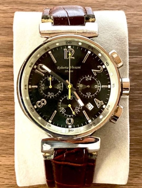 roberta viviani クロノグラフ　腕時計　メンズ