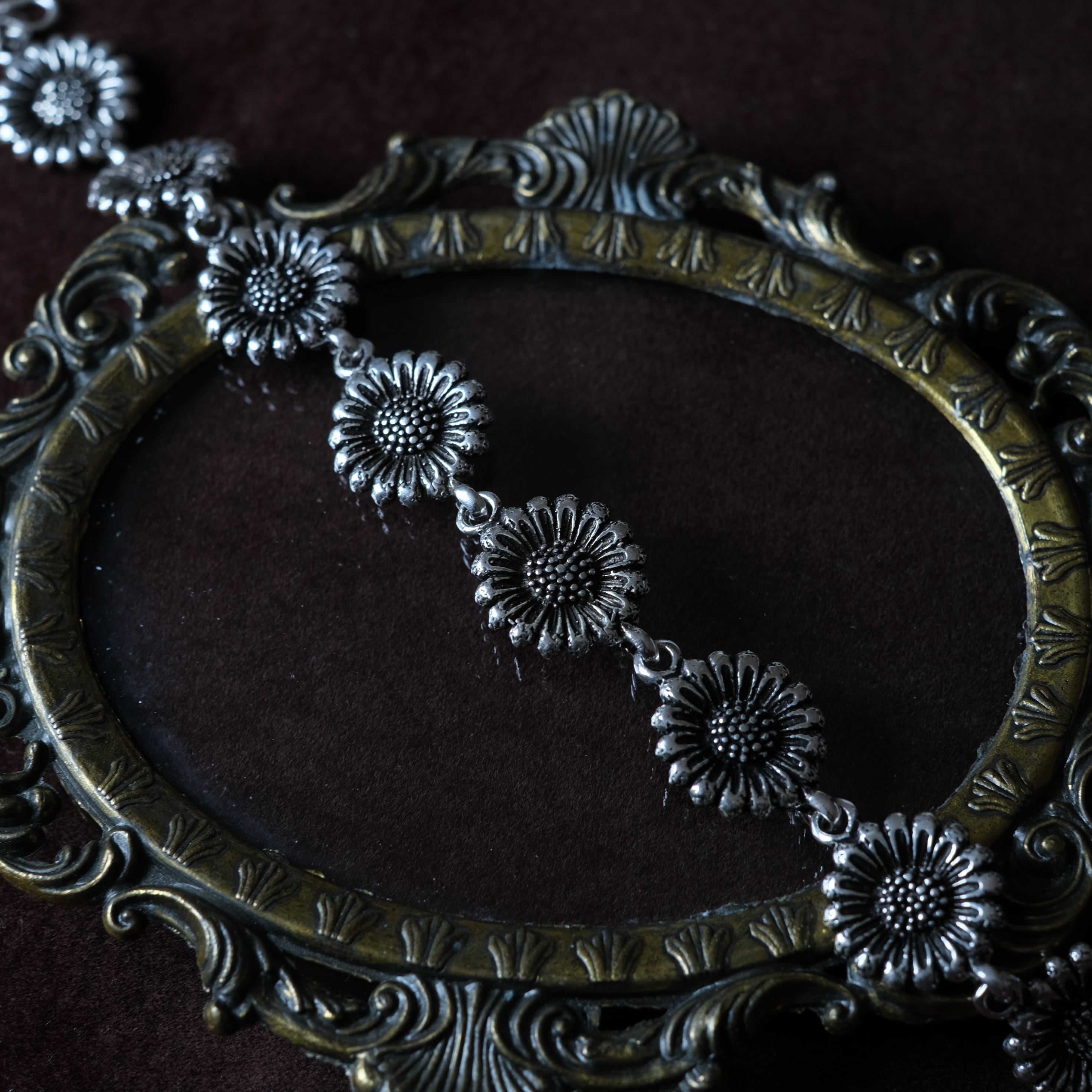 別注 メキシコ タスコ製 Taxco シルバー925 DNAマンテルブレスレット