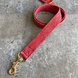 リード Acrylic × Linen red 2cm幅 / 2.5cm幅