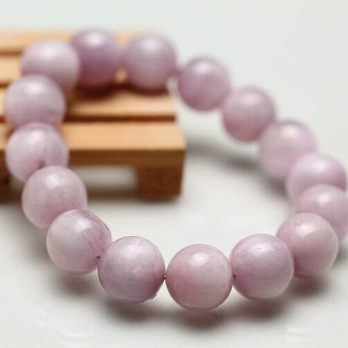 ミルキークンツァイト ブレスレット 12mm おまかせ便 211-3702