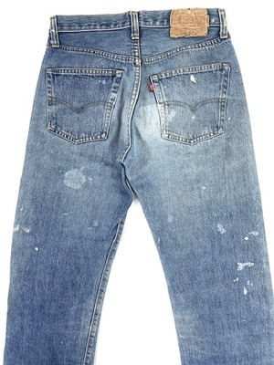 M-110  リーバイス Levis501古着 1978年66後期赤耳 米国製刻6　W 72cm  股下 79cm　