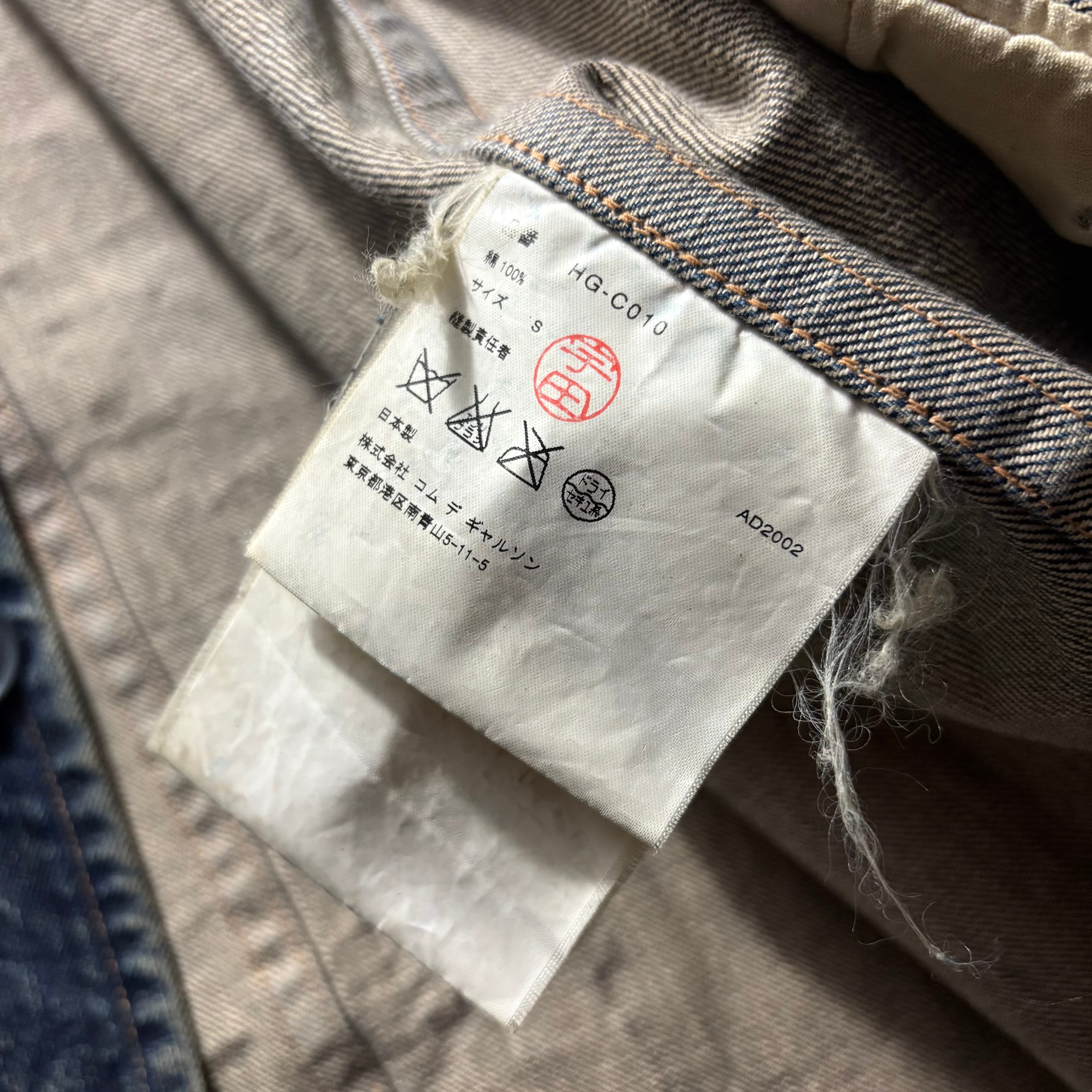 2002AW COMME des GARCONS HOMME denim coat | NOIR ONLINE