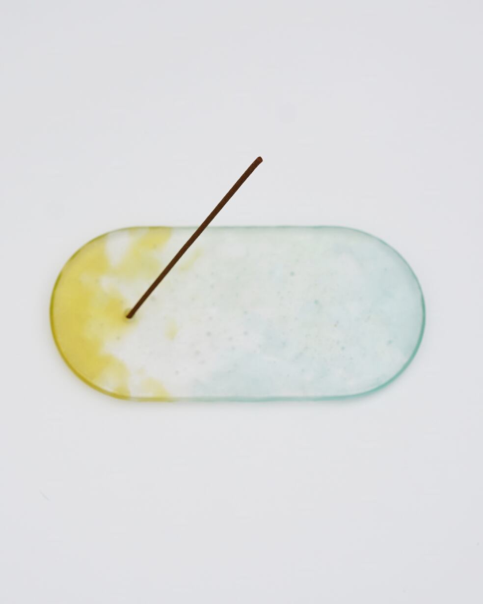 【sherbet】incense plate / float