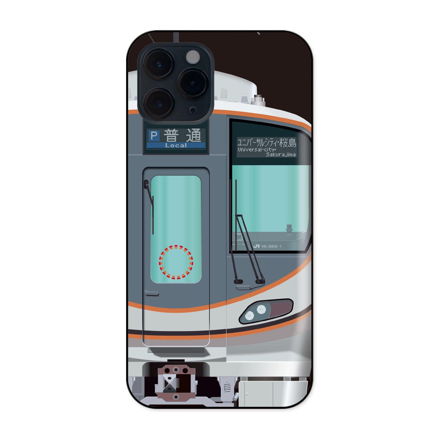 323系 鉄道スマホケースNo.08【ハードケースタイプ】 | trainfan.net