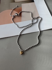 MSAハートチャームネックレス