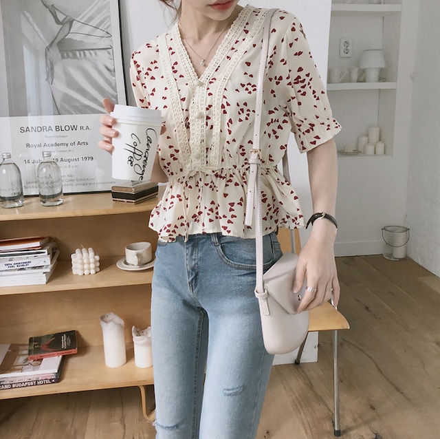 White Heart Shirt 1277