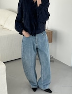 【新作5%OFF・3日間】Curve-Denim Jeans_onecolor
