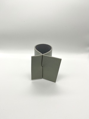 Reversible Leather Square Bracelet