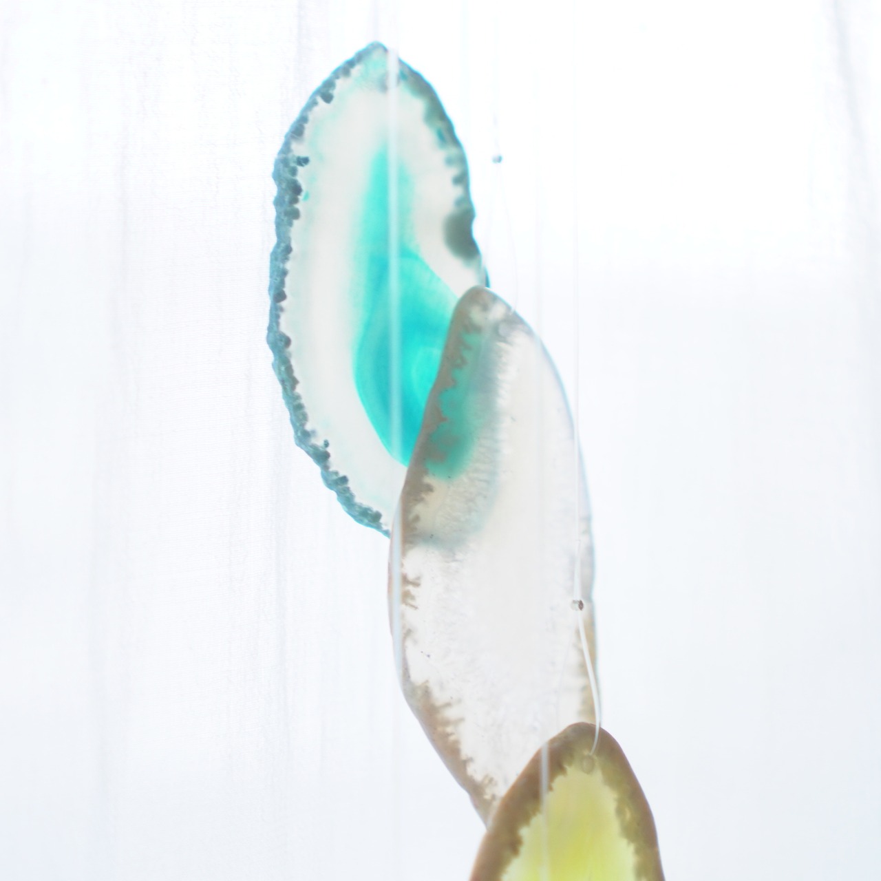 Lemon Sherbet 04 - アゲートヒーリングチャイム / Agate Sun Catcher Wind Chime 718