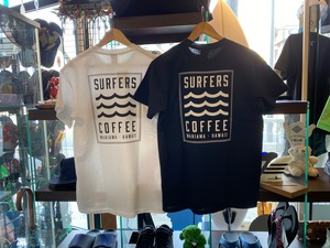 (SURFERS COFFEE) バックロゴTEE