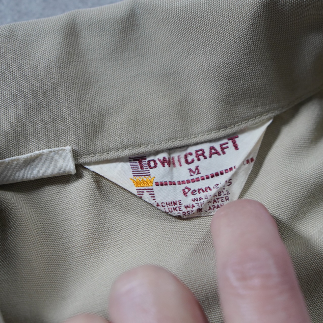 60s〜 TOWNCRAFT Harrington jacket M 古着 - 12