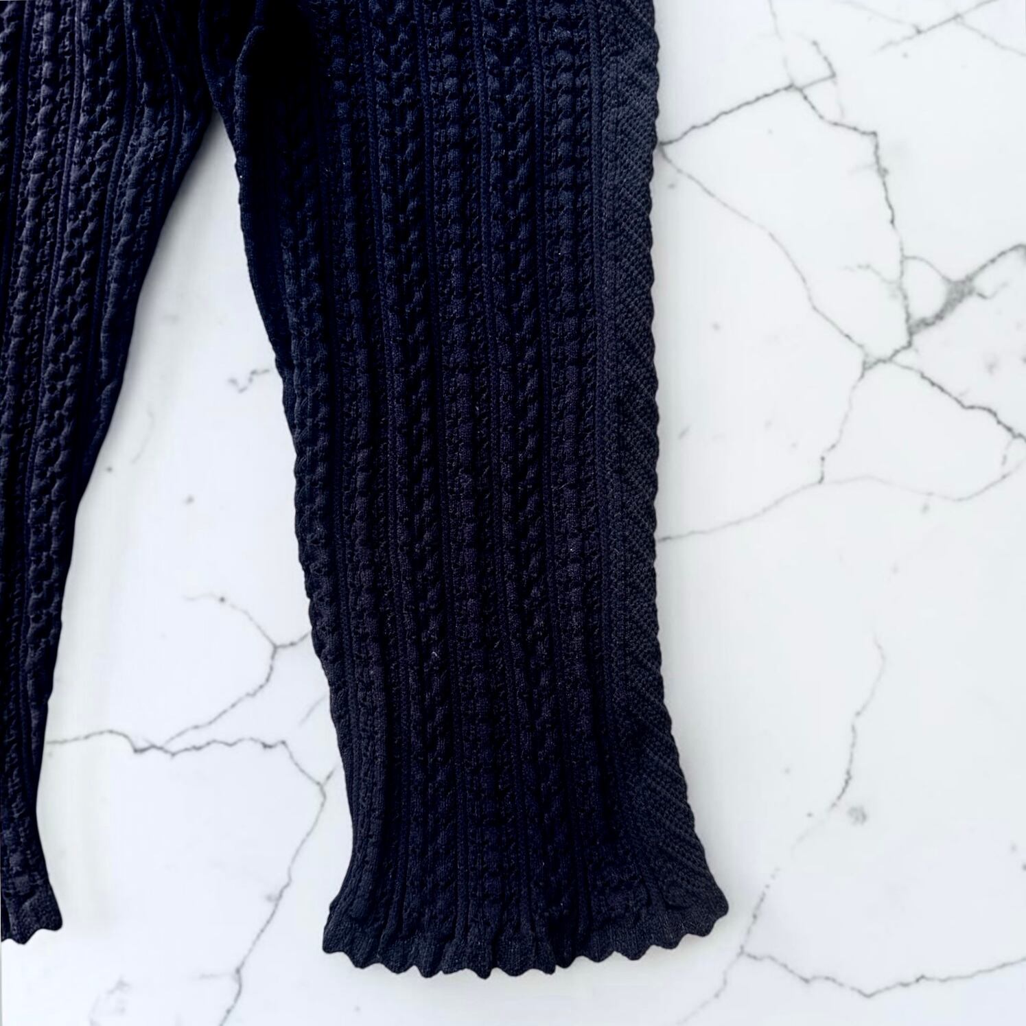 MOON TREE PLANET [LACE HALF LEGGINGS]